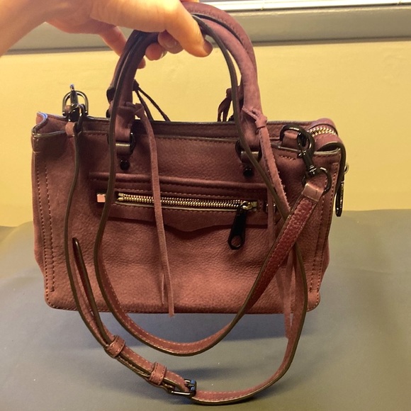 Rebecca Minkoff Handbags - Rebecca Minkoff Purple Leather Crossbody